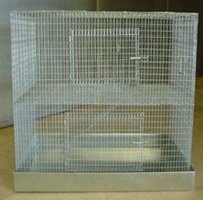 Chinchilla Cage - Standard solid bottom chinchilla cage. 